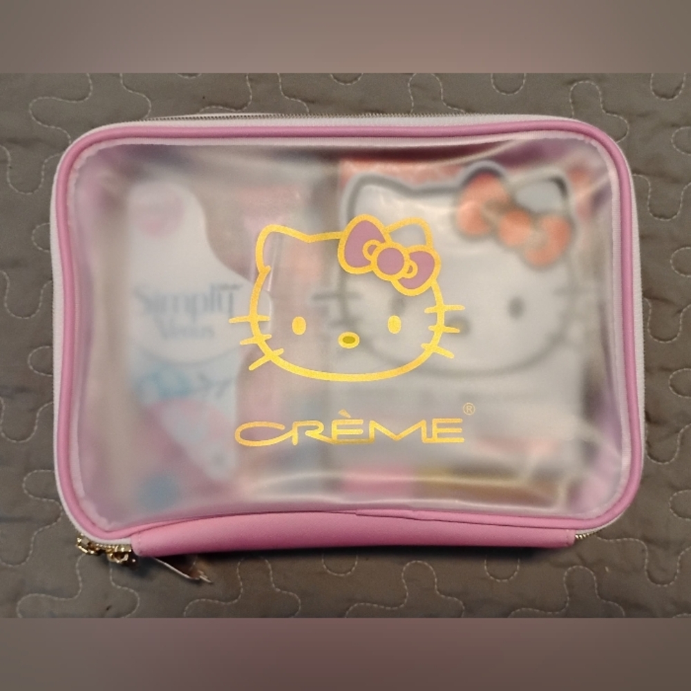 Hello Kitty Travel Bag With A Bundle of Goodies
